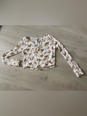 Hollister wrap crop top